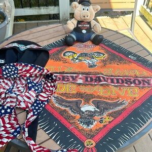 Harley Davidson head scarfs